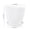 White, variant on FEOLGEHLY Self Watering Pots for Indoor Plants, Plastic Planters for Outdoor Plants with Saucer Drain Hole Water Reservoir and Fill Lines, for Home Patio Yard or Deck Decor(3.15×3.54×2.95inch)