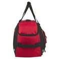 thumbnail image 6 of Summit Ridge 24"L Duffel Bag 42 Liter Capacity for Gym Clothes, Sports Equipment, Towels, Sneakers, Travel, Commute in Red, 6 of 7