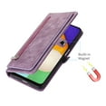 thumbnail image 7 of Allytech Zipper Wallet Case for Samsung Galaxy S20 PU Leather Crossbody Shoulder Carrying Purse Case with Card Slots Kickstand Magnetic Protective Case For Samsung Galaxy S20,Purple, 7 of 7