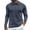 Grey, variant on Afdoent Mens Polo Shirts Solid Color Lapel Button Open Neck Line Male Leisure Loose Comfortable Business Sports Long Sleeve Shirt Casual Outdoor