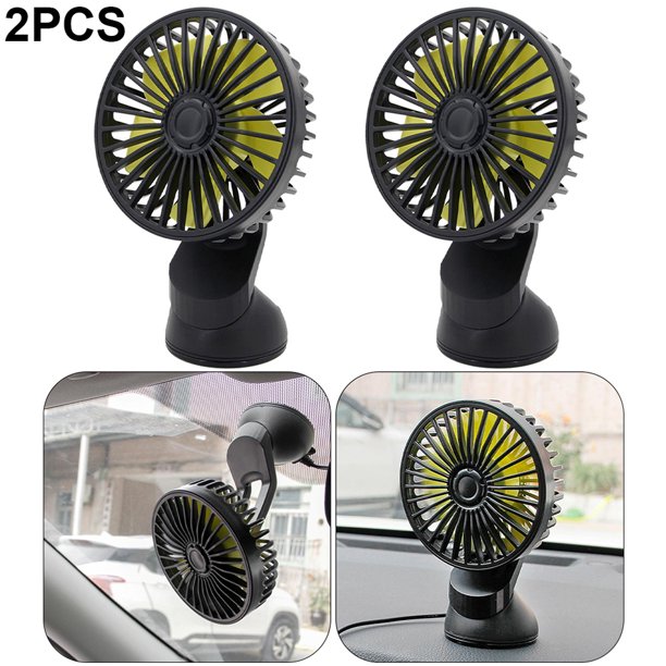 Ventilador de Escritorio Cgtredaw 2 Uds F402 Con Ventosa USB 3 Velocidades