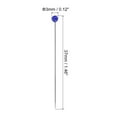thumbnail image 2 of Uxcell Steel Wire Sewing Pins 1.46 inch Pearlized Ball Head Pins Straight Pin for Fabric Decorative Dark Blue 400Pcs, 2 of 6