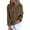 Khaki_01#1104A, variant on Nokdvo Womens Fuzzy Fleece Jacket Plus Size Zip Hooded Cardigan Coats Solid Color Sherpa Outerwear with Pockets,White S