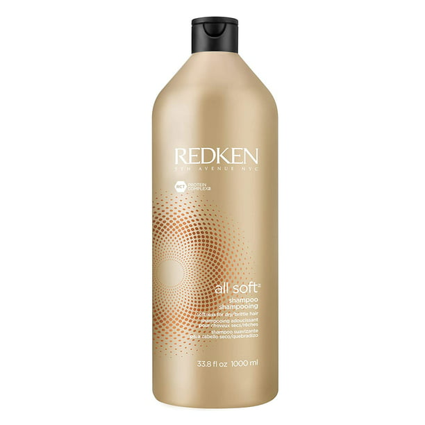 Redken All Shampoo | For Dry/Brittle Hair | Provides Softness and | With Oil - Walmart.com