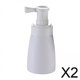 thumbnail image 1 of 2 Botellas De Spray Para Peluquería, Cosméticos De Viaje, Soplador, Botella De Spray En Polvo Para Peluquero, Blanca, 1 of 8