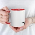 thumbnail image 5 of CafePress - Musical Squid Mug - 11 oz Ceramic Mug - Novelty Coffee Tea Cup, 5 of 6