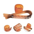 thumbnail image 2 of Unique Bargains 1 Pc Fashionable Cross Hair Clips for Home Brown, 2 of 5