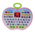 thumbnail image 3 of Kids Learning Pad, Learning Tablet Portable Volume Control 10 Teaching Modes HiFi Sound Quality  For Baby Girl Boy Blue,Pink, 3 of 8