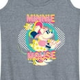 thumbnail image 3 of Disney - Minnie Circle Frame - Women's Racerback Tank Top, 3 of 5