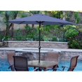 thumbnail image 1 of Jeco Parasol de Marché en Aluminium 9 Pieds avec Manivelle Bleu, 1 of 1