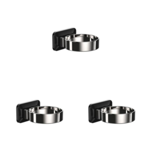 Bewildely Estante de almacenamiento para secador de pelo sin perforaciones estante de soporte para secador de pelo montado en la pared colgador Type1 NO1