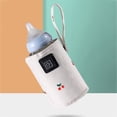 thumbnail image 5 of Portable USB Baby Bottle Warmer Bag Travel Milk Warmer Infant Feeding Bottle Warm Cover, 5 of 19