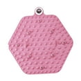 thumbnail image 4 of Almohadilla de de pies, estera de acupresión, estera de baño, estera sensorial, placa para dedos del pie, almohadilla de para oficina, Temporizador rosa hexagonal, 4 of 8