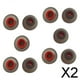 thumbnail image 1 of Paquete de 2 a 4, paquete de 10 tapones de silicona suave para los oídos, reemplazo de de los auriculares 2 piezas, 1 of 8