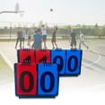 thumbnail image 2 of ZPAQI Tabletops Flip Scoreboard Score Keepers for Basketball Volleyballs Table Tennis, 2 of 8