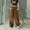 ZC-Brown, variant on Frostluinai Womens Parachute Pants Wide Leg Baggy Pants Y2K Elastic Waist Jogger Sweatpants Drawstring Bottom Track Pants Streetwear
