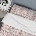 thumbnail image 4 of Designart 'Ornamental Retro Pattern' Mid-Century Modern Duvet Cover Set, 4 of 4