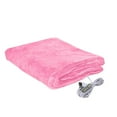 thumbnail image 3 of CUITING Heated Electric Blanket Coral Fleece Twin Size with 4 Heat Settings Wearable USB Heated Blanket ShawlHeated Electric Blanket Coral Fleece Twin Size, 3 of 7