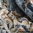 thumbnail image 4 of Well Woven Andria Medallion Botanical Blue Distressed 9'3" x 12'2 Area Rug, 4 of 8