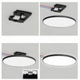 thumbnail image 5 of Lámpara de techo Lámpara de techo LED de panel plano de 20 W, lámpara de techo de montaje en superficie con luz diurna LED puntual para dormitorio, sala de estar, pasillo, cocina, luz, 5 of 5
