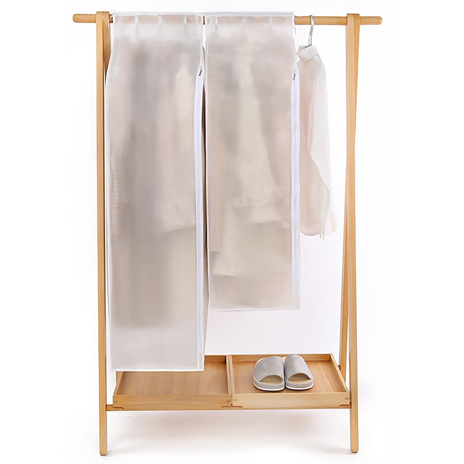 Dream Lifestyle Clear Hanging Garment Bags for Closet, Duat Proof