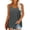 Dark Gray, variant on GaThRRgYP Women's Sleeveless Round Neck Ruffle Top,Womens Summer Casual Tank Tops,Fashion Women's Spring/Summer Casual Round Neck Sleeveless Top Tank Top White S