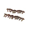 thumbnail image 1 of Paquete de 21 tornillos para instrumentos musicales de percusión de lengüeta de tambor Toystoory, 1 of 6