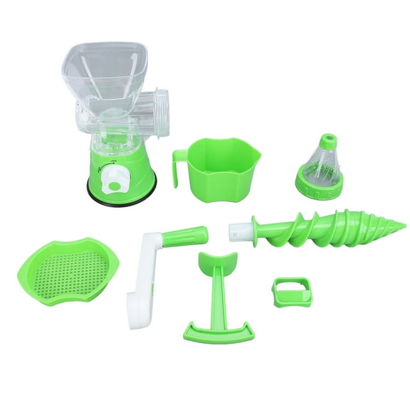Manual Fruit Juicer, Easy Squeeze Hand Press Citrus Juicer for Lemon, Orange, Lime Green