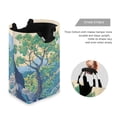 thumbnail image 3 of Yayeee Freestanding Laundry Hamper with Handle Collapsible Large Storage Basket for Clothes, Beige Tree, 3 of 7