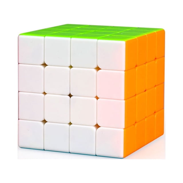 BeesClover Magic cube QiYi Qiyuan S 4x4 Stickerless Bright Magic Cube MoFangGe MFG Qiyuan S Color 4X4X4 Speed Cube
