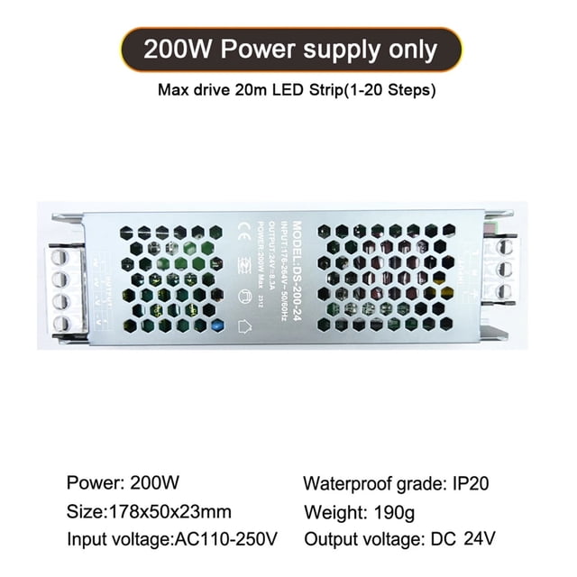 ES32-V 6 Run Modes 32CH Output Infrared Control SKYDANCE PIR Sensor Stair Light Controller KIT For Single Color COB LED Strip ,Easy to Install