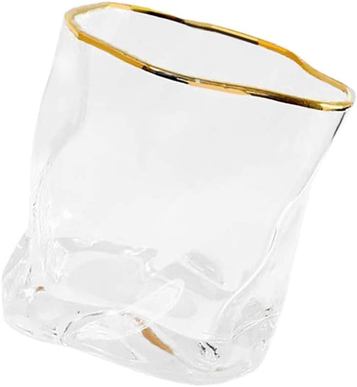 WESTOCEAN yellowstone whiskey glasses set 4 whisky rock glass