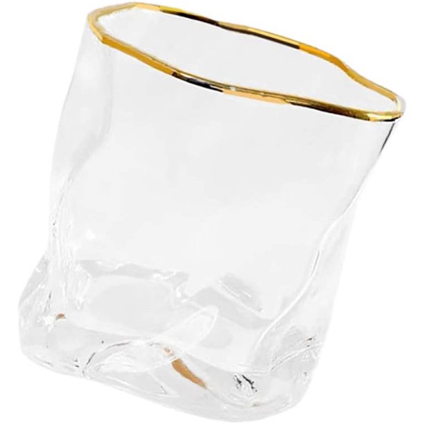 WESTOCEAN yellowstone whiskey glasses set 4 whisky rock glass