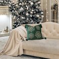 thumbnail image 4 of Funda de almohada navideña con copos de nieve, súper suave y cómoda, con cremallera invisible, fácil de cambiar, ideal para sofá cama, sala de estar, funda de almohada de color liso, funda de almohada, 4 of 8