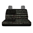 thumbnail image 6 of Psesaysky Car Seat Cover for Car Interior Work, Distressed Digital Camo American Flag Pattern 2 Pcs Set Rear Bench Seat Cover Durable Decorative, 6 of 7