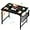 Black, variant on 31.5 inch Small Computer Desk Writing Study Work Office Table Modern Simple with Storage Bag and Hook for Home Bedroom, Natural
