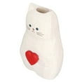 thumbnail image 1 of Jarrón De Madera Para Gato, Decoración Del Hogar, Madera Blanca De Colores Brillantes, Jarrón Hecho A Mano, Estatua De Gato Para Regalar, 1 of 7