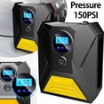 thumbnail image 1 of MesaSe Car Tire Inflator 150PSI Electric Air Compressor Portable Mini Tire Pump With 3 Nozzles Digital Display Automatic Tire Pump Auto Shut Off For Bicycle Motorcycle, 1 of 11