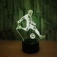 3D Footballs Night Light 3D Optical Illusion Bedside Lamp for Kids 7
