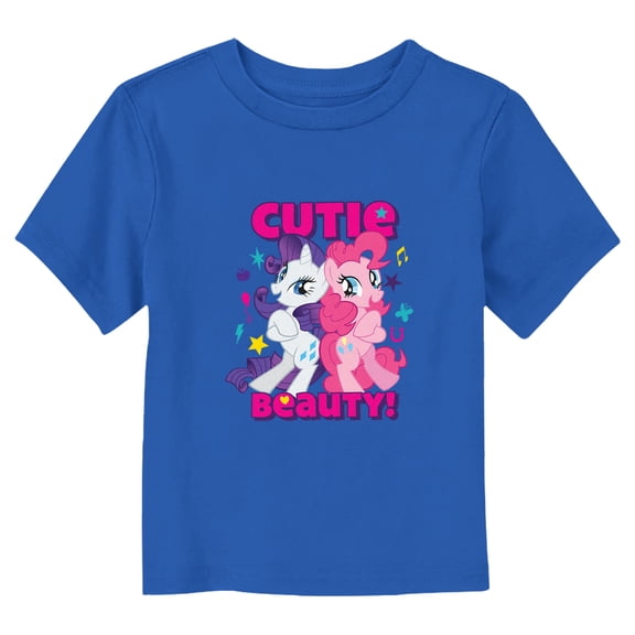 My Little Pony: Friendship is Magic Pinkie Pie and Rarity Cutie Beauty Graphic T-Shirt