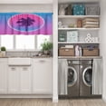 thumbnail image 5 of LALILO Kitchen Curtain Valance Coconut Palm Trees Rod Pocket Window Curtain 52"x 18" Set of 2, 5 of 6
