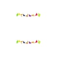 thumbnail image 4 of Bewildely Banner Decoraciones para fiestas mexicanas Diseño hueco Empavesado Varias colas Fiesta de plástico Adornos colgantes Regalos alpaca, campana 2Conjunto, 4 of 6