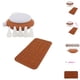 thumbnail image 4 of Kit de bricolaje de chocolate, bolsa de glaseado, alfombrilla de moldeo de silicona, juego de agujas de aire, herramientas de decoración de pasteles de pastelería Vogacara JJ23791-01, 4 of 7