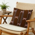 thumbnail image 6 of Detachable Bow Pillow for Bedroom, Office Chair, and Sofa, Soft Flock Material, Versatile Indoor/Outdoor Use, for Holiday Decor and, 6 of 6