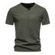 thumbnail image 2 of pstuiky camisetas de manga corta para hombre, Camiseta deportiva de manga corta con solapa y bolsillo con cremallera de color liso para hombre camisas casuales para hombre xxl, 2 of 9