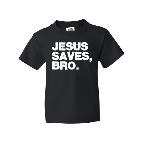 Inktastic Jesus Saves Bro Christian Youth T-Shirt