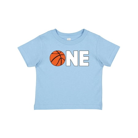 

Inktastic One- Basketball First Birthday Gift Baby Boy or Baby Girl T-Shirt
