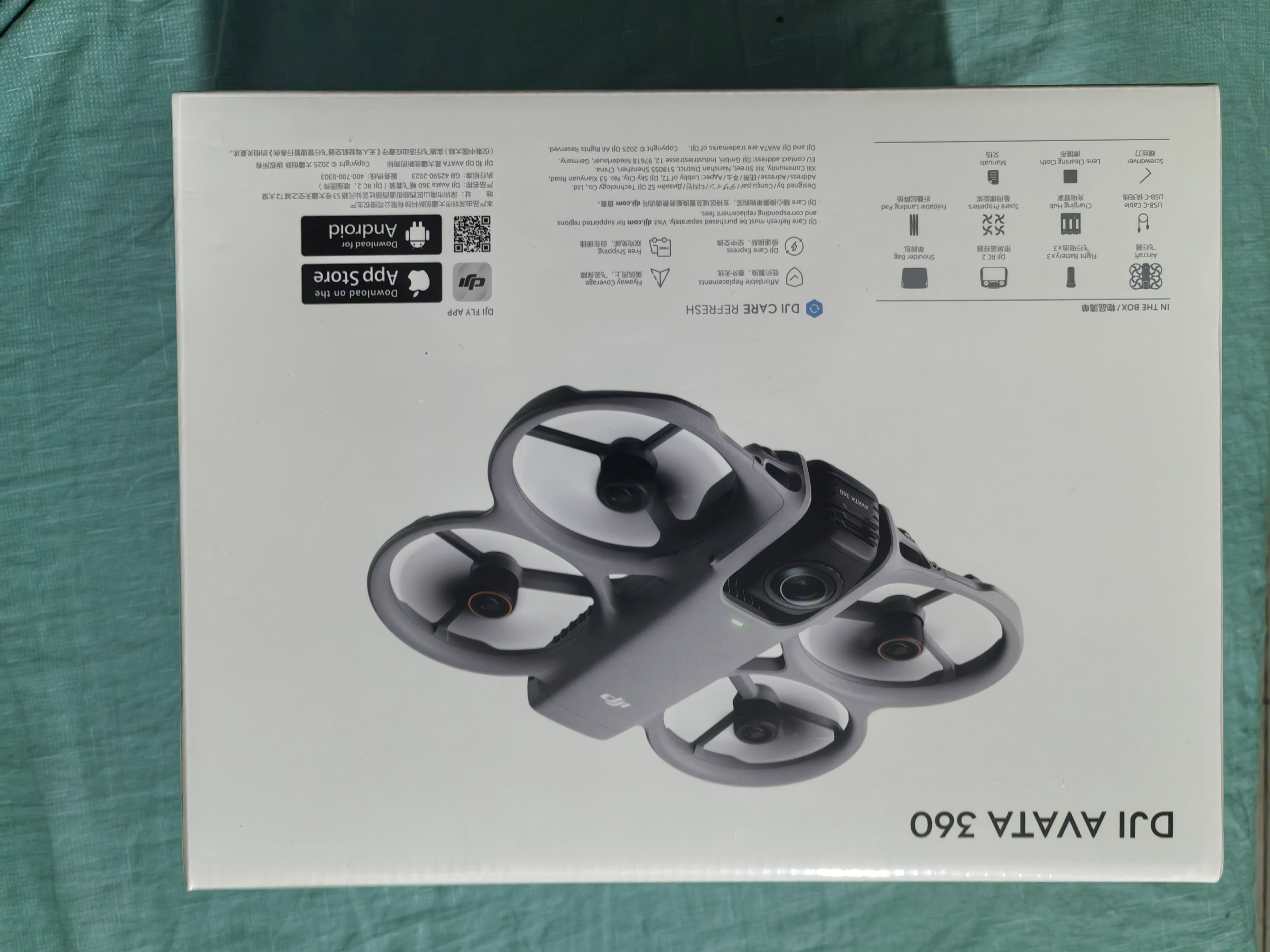 DJI Avata 360 Drone Fly More Combo (DJI RC 2) 3 Battery
