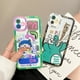 thumbnail image 2 of Fundas de teléfono iPhone 11, carcasa trasera transparente con dibujos animados para iPhone 11, 14 Pro Max, 12, 13 Mini, XR, X, Xs, 7, 8 Plus, SE 2022, 2020 qiuyongming unisex, 2 of 2