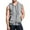 Gray, variant on AIEOTT Mens Zip Up Hoodie Vest with Hood Plus Size Sleeveless Vest Solid Color Casual Jacket Lightweight Hoodie Vest with Pockets